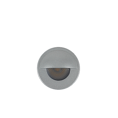 240v Slate Rock Light (Grey) - LuxRox LED Rock Lights - Lumena Lights